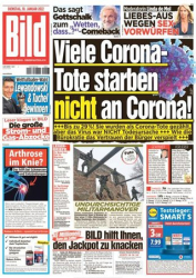 :  Bild Zeitung vom 18 Januar 2022