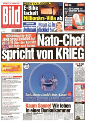 : Bild Zeitung vom 19. Januar 2022