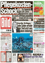 : Bild Zeitung vom 21 Januar 2022