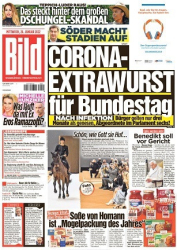 :  Bild Zeitung vom 26 Januar 2022