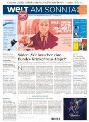 :  Welt am Sonntag vom 30 Januar 2022