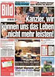 :  Bild Zeitung vom 03 Februar 2022