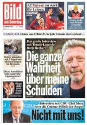 :  Bild am Sonntag vom 06 Februar 2022