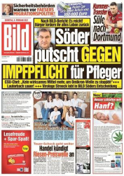 : Bild Zeitung vom 08 Februar 2022