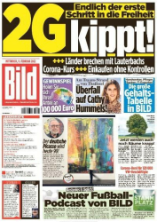 : Bild Zeitung vom 09  Februar 2022