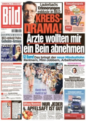 :  Bild Zeitung vom 24 Februar 2022