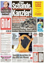 : Bild Zeitung vom 26 Februar 2022