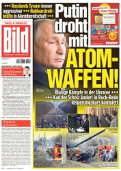 : Bild Zeitung vom 28 Februar 2022