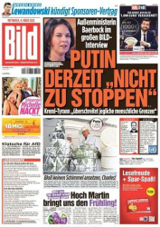 :  Bild Zeitung vom 09 März 2022