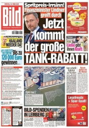 :  Bild Zeitung vom 14 März 2022