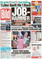 :  Bild Zeitung vom 21 März 2022