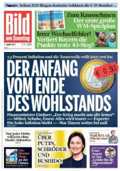 :  Bild am Sonntag vom 03 April 2022