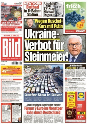 :  Bild Zeitung vom 13 April 2022