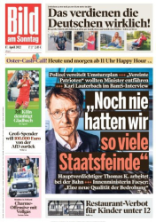 : Bild am Sonnag vom 17 April 2022