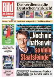 :  Bild am Sonntag vom 17 April 2022