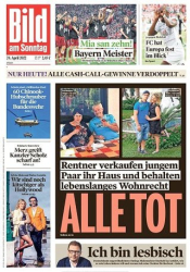 :  Bild am Sonntag vom 24 April 2022