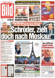 :  Bild Zeitung vom 25 April 2022