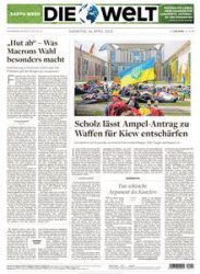 :  Die Welt vom 26 April 2022