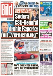 :  Bild Zeitung vom 04 Mai 2022