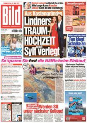 :  Bild Zeitung vom 12 Mai 2022