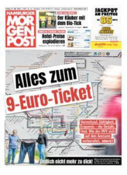 :  Hamburger Morgenpost vom 13 Mai 2022