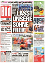 : Bild Zeitung vom 27 Mai 2022