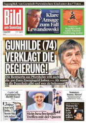 :  Bild am Sonntag vom 05 Juni 2022