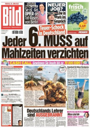 :  Bild Zeitung vom 10 Juni 2022