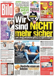 :  Bild Zeitung vom 14 Juni 2022