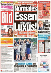 :  Bild Zeitung vom 15 Juni 2022