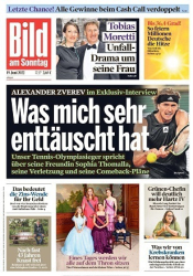 :  Bild am Sonntag vom 19 Juni 2022