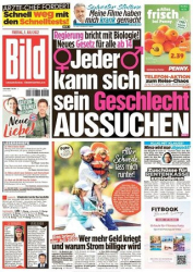 :  Bild Zeitung vom 01 Juli 2022