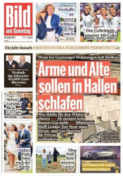 :  Bild am Sonntagvom 10 Juli 2022