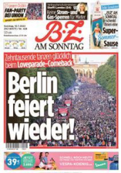 :  B.Z. am Sonntag vom 10 Juli 2022