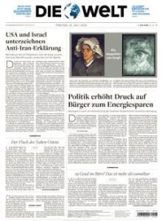 :  Die Welt vom 15 Juli 2022