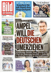 :  Bild am Sonntag vom 17 Juli 2022