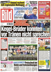 :  Bild Zeitung vom 18 Juli 2022