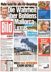 :  Bild Zeitung vom 19 Juli 2022