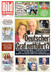 : Bild am Sonntag vom 24 Juli 2022