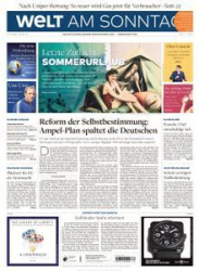 :  Welt am Sonntag vom 24 Juli 2022