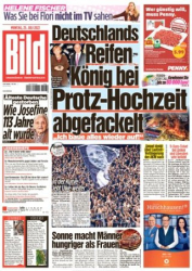 :  Bild Zeitung 25 Juli 2022