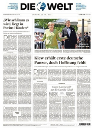 :  Die Welt vom 26 Juli 2022