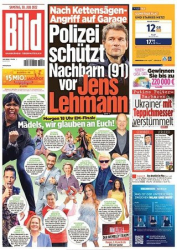 :  Bild Zeitung vom 30 Juli 2022