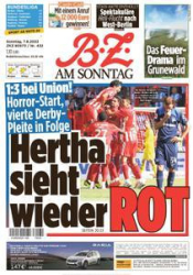 :  B.Z am Sonntag vom 07 August 2022