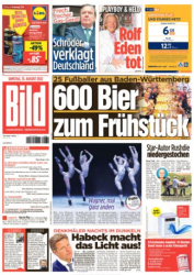 : Bild Zeitung vom 13 August 2022