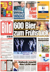 :  Bild Zeitung vom 13 August 2022