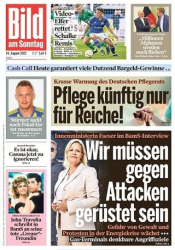 :  Bild am Sonntag vom 14 August 2022