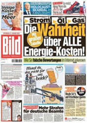 :  Bild Zeitung vom 17 August 2022