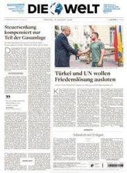 :  Die Welt vom 19 August 2022