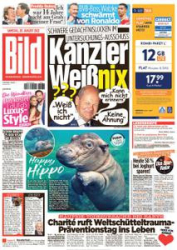 : Bild Zeitung vom 20 August 2022